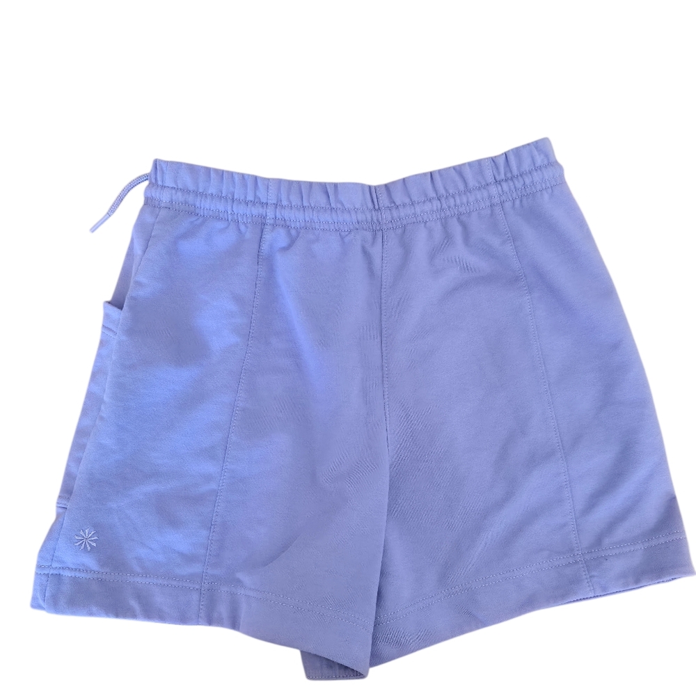 Athleta Mid-rise‎ Retoterry Purple/Lavander 3" Shorts! NWOR - Picture 3 of 8